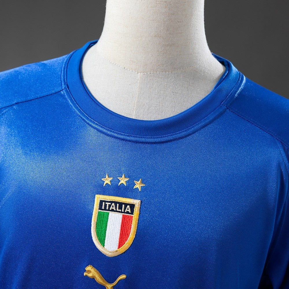 Italy Jersey 2004 Home Retro Football Kit