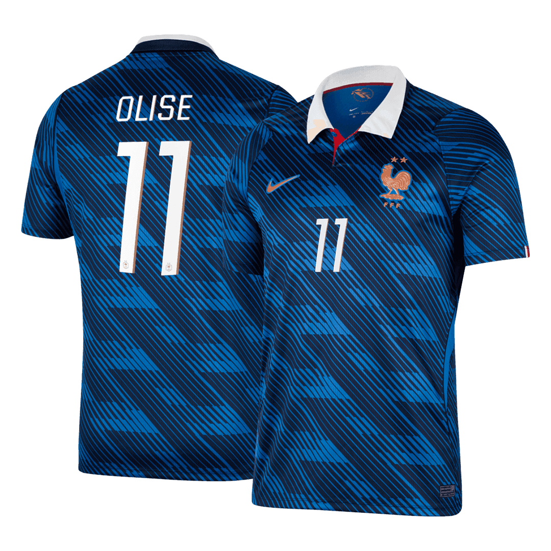 OLISE #11 Mens France World Cup Home Jersey 2026