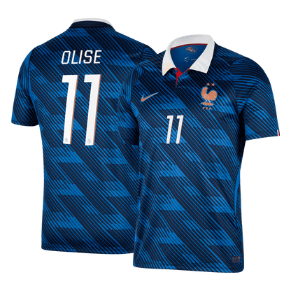 OLISE #11 Mens France World Cup Home Jersey 2026