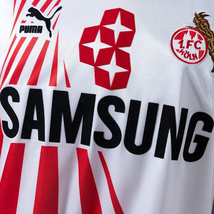 1. FC Köln Jersey 1990-91 Home Retro Football Kit