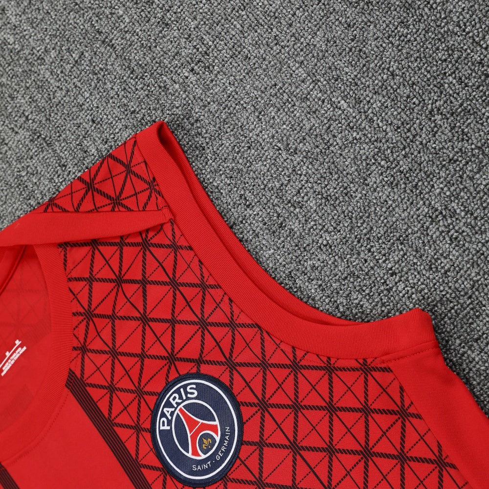 PSG Vest Set Training Tracksuits 25/26 Football Kit Soccer Jersey