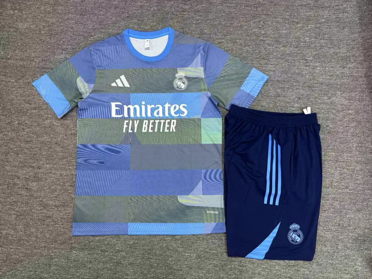 Kids Real Madrid Training Tracksuits 25/26 Football Kit Soccer Jersey