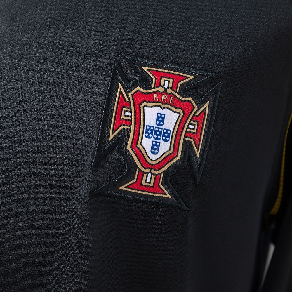 Retro Portugal Away Jersey 2006 Long Sleeves Football Kit Soccer Shirt