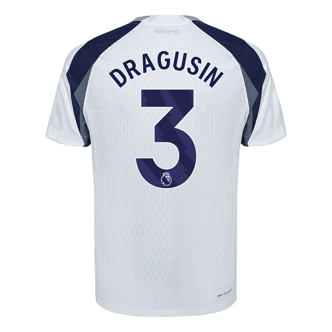 DRAGUSIN #3 Mens Tottenham Hotspur Home Jersey 2025/26 - Player Version (Slim Fit)