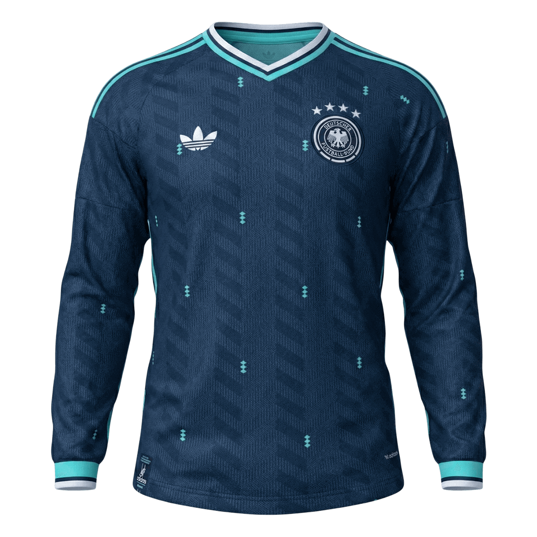 Mens Germany World Cup Away Long Sleeve Jersey 2026