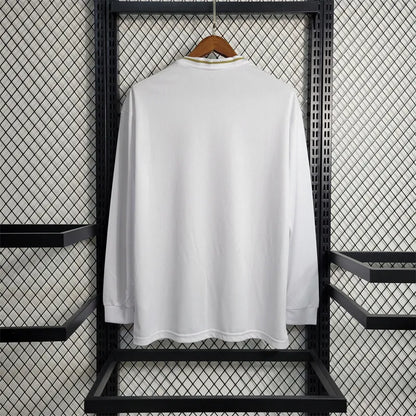 Real Madrid Jersey Home Kit 2019 2020 Retro Long Sleeves