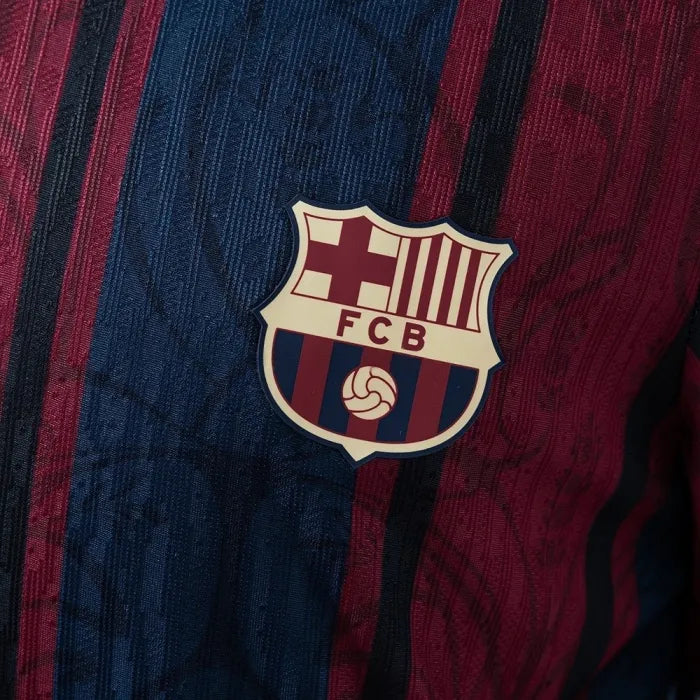 Barcelona Jersey 25/26 Anniversary Retro Football Kit