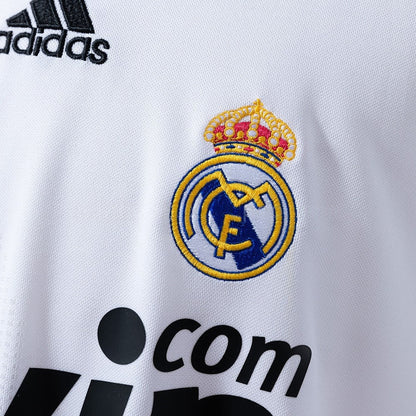Real Madrid Jersey 2008-09 Home Retro Football Kit
