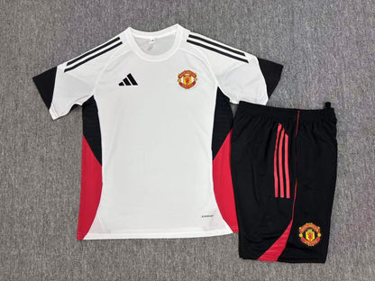Kids Manchester United Training Tracksuits 25/26 Football Kit Soccer Jersey