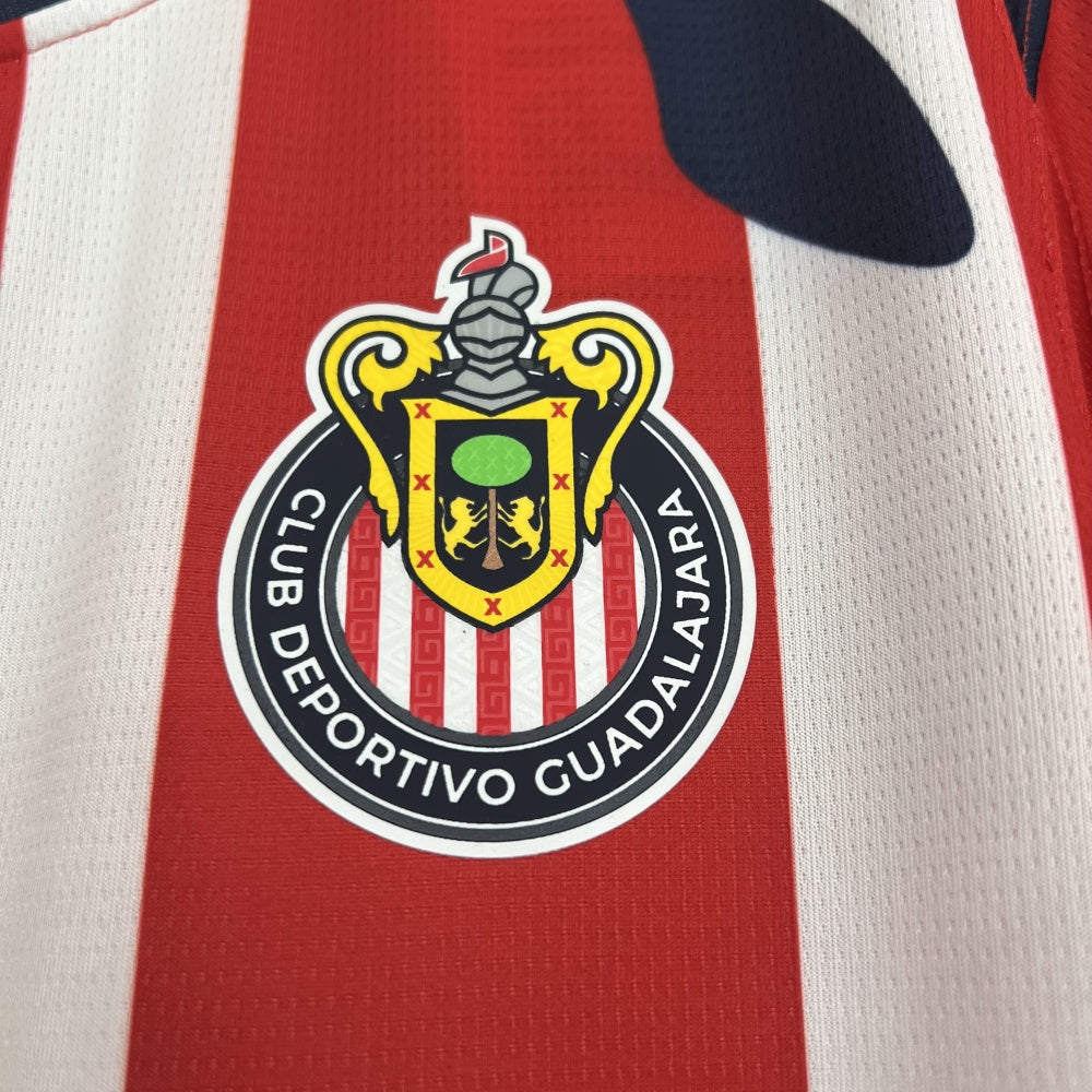 Chivas Jersey 25/26 Home Football Kit Soccer Jersey