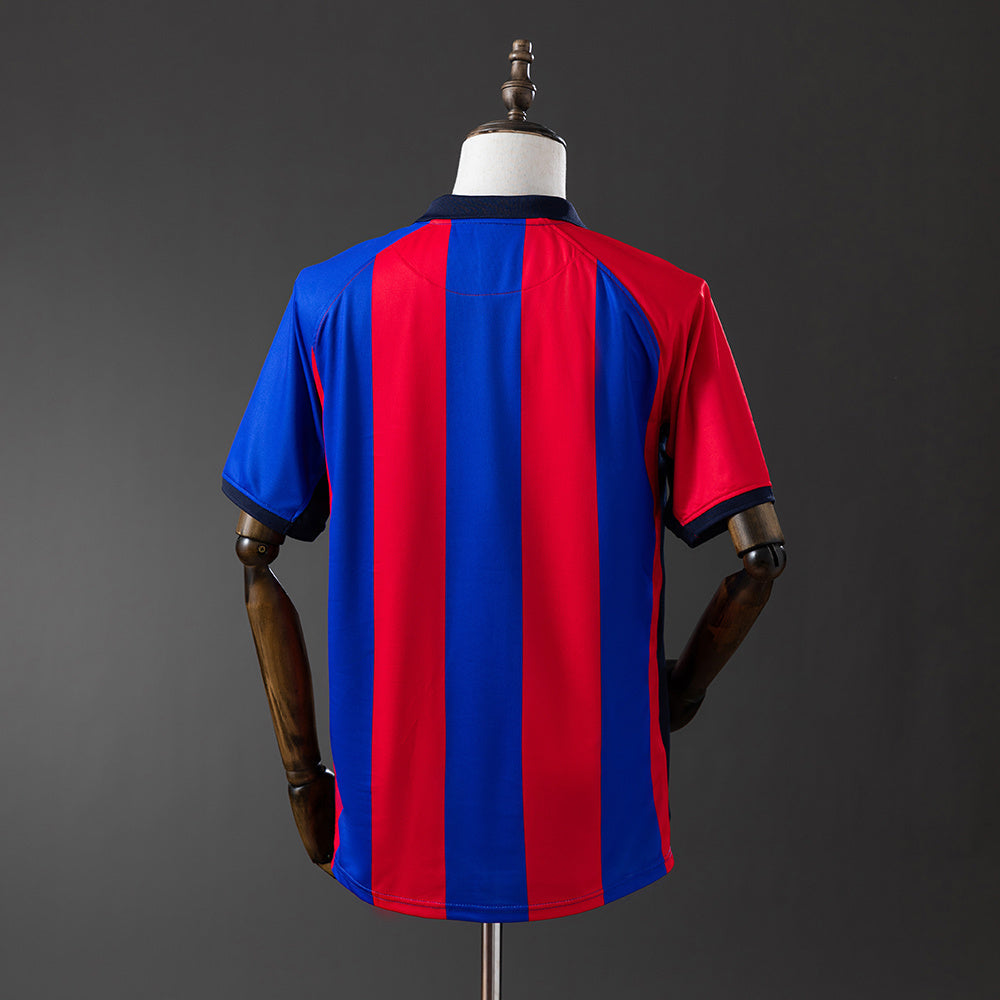 Barcelona Jersey 2001-02 Home Retro Football Kit
