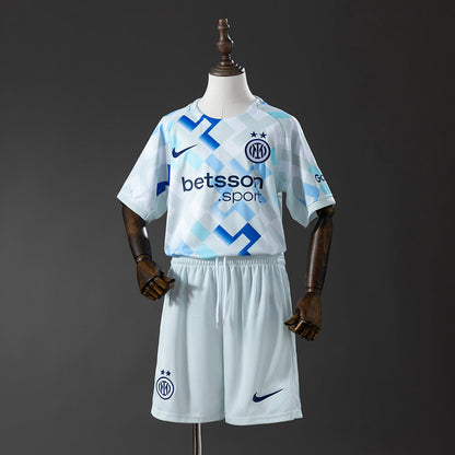 Kids Inter Milan Jersey 25/26 Away Football Kit