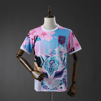 Japan Cherry Blossom And Fox Jersey 2026 Football Kit Soccer Shirt