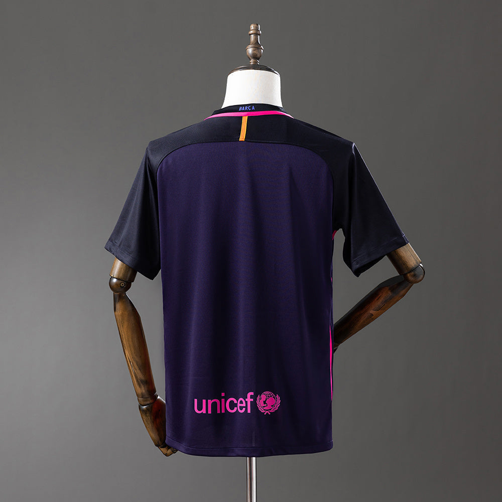 Barcelona Jersey 2016/17 Away Retro Football Kit