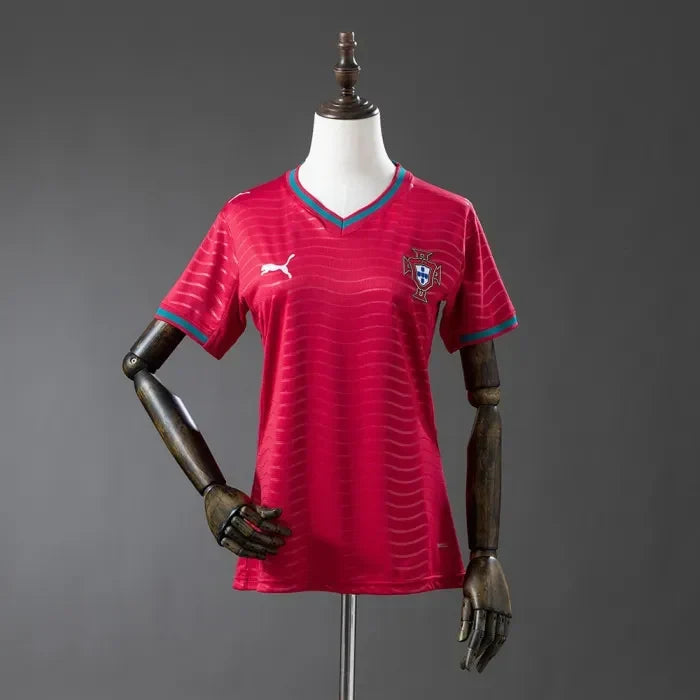 Women Portugal Jersey 2026 World Cup Home Football Kit