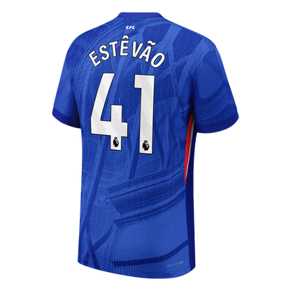ESTÊVÃO #41 Mens Chelsea Home Jersey 2025/26 - Player Version (Slim Fit)