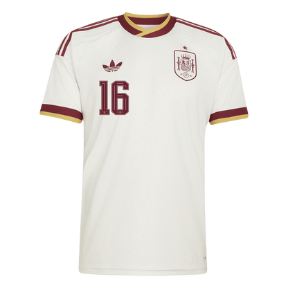 RODRIGO #16 Mens Spain World Cup Away Jersey 2026