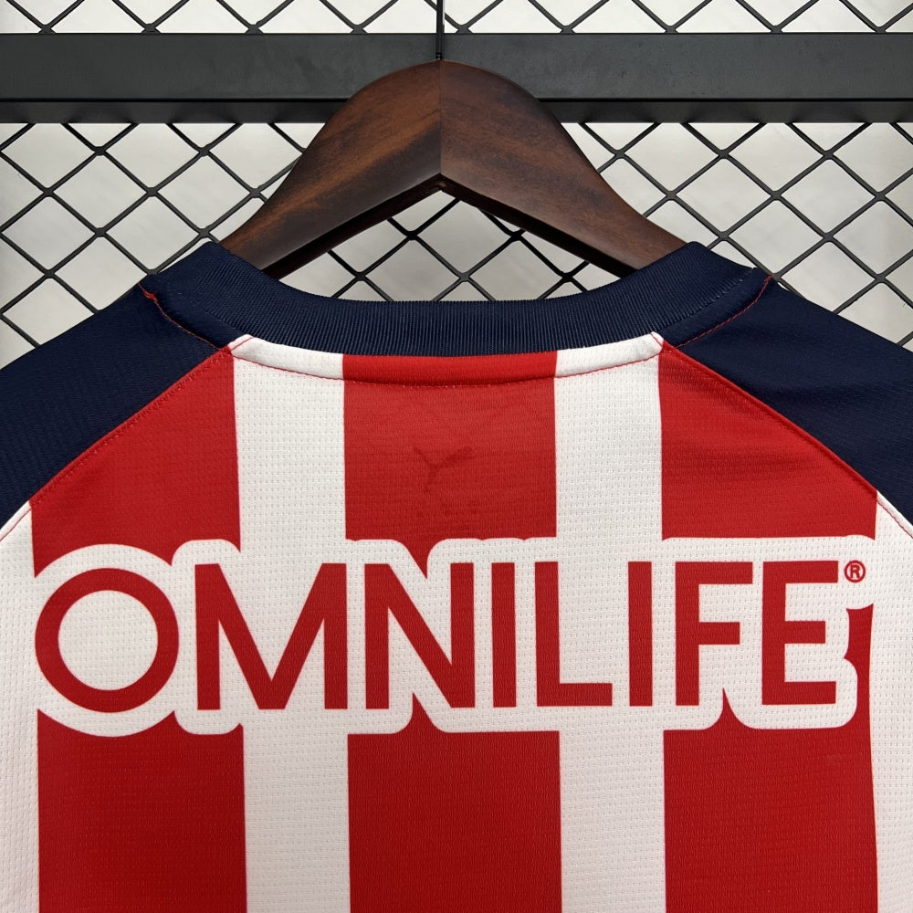 Chivas Jersey 25/26 Home Football Kit Soccer Jersey