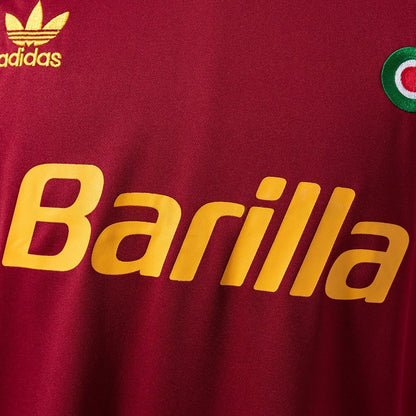 Rome Jersey 1991-92 Home Retro Football Kit