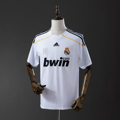 Real Madrid Jersey 2009/10 Home Retro Football Kit