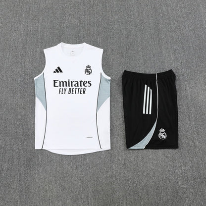 Real Madrid Vest Set Training Tracksuits 25/26 Football Kit Soccer Jersey