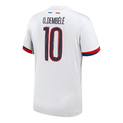 O.DEMBÉLÉ #10 Mens PSG Away Jersey 2025/26 - UCL