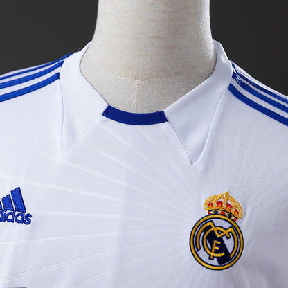 Real Madrid Jersey 2010-11 Home Retro Kit Long Sleeves