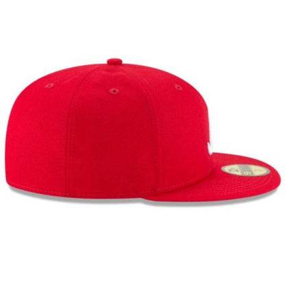 ATLANTA BRAVES NEW ERA AUTHENTIC COLLECTION 59FIFTY-RED
