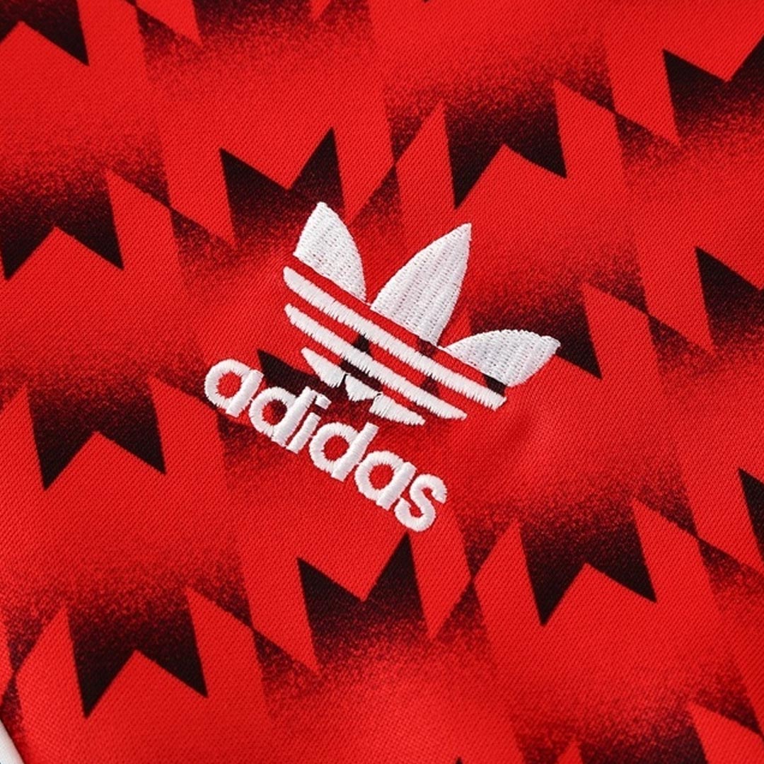 Manchester United 2025/26 Red&Black Training Tracksuit Kit (Top+Pants)