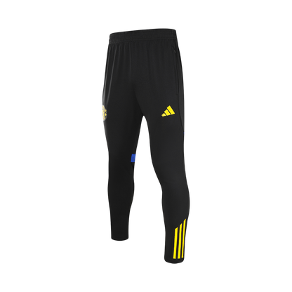 Manchester United 2025/26 Black Training Tracksuit Kit (Top+Pants)