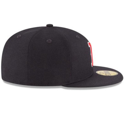 BOSTON RED SOX 2004 WORLD SERIES PATCH COLLECTION 59FIFTY FITTED-NAVY/RED