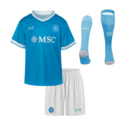 Kids Napoli Home Full Kit 2025/26