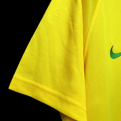 Brazil Home Jersey 2018 Retro Football Kit Soccer Shirt