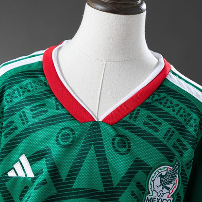 Kids Mexico Jersey 2026 World Cup Home Football Kit