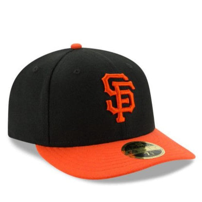 SAN FRANCISCO GIANTS ALTERNATE COLLECTION 59FIFTY FITTED-ON-FIELD COLLECTION LOW Profile -BLACK