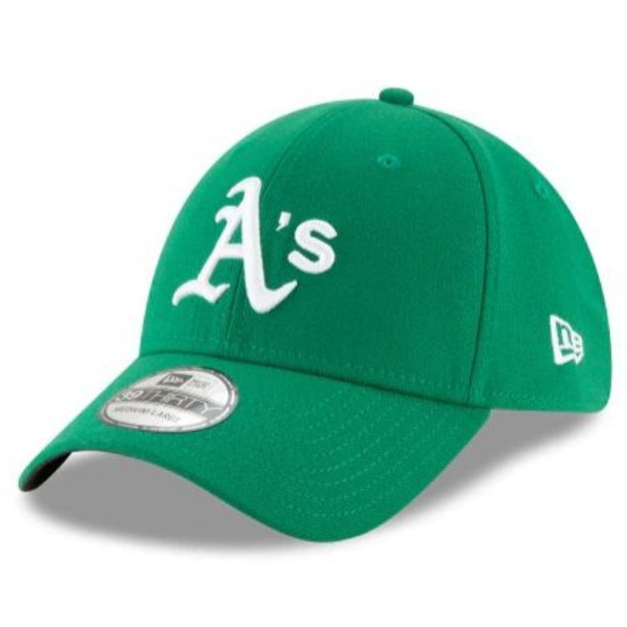 New Era Men's Oakland A's 39Thirty Team Classic Stretch Fit- Kelly green