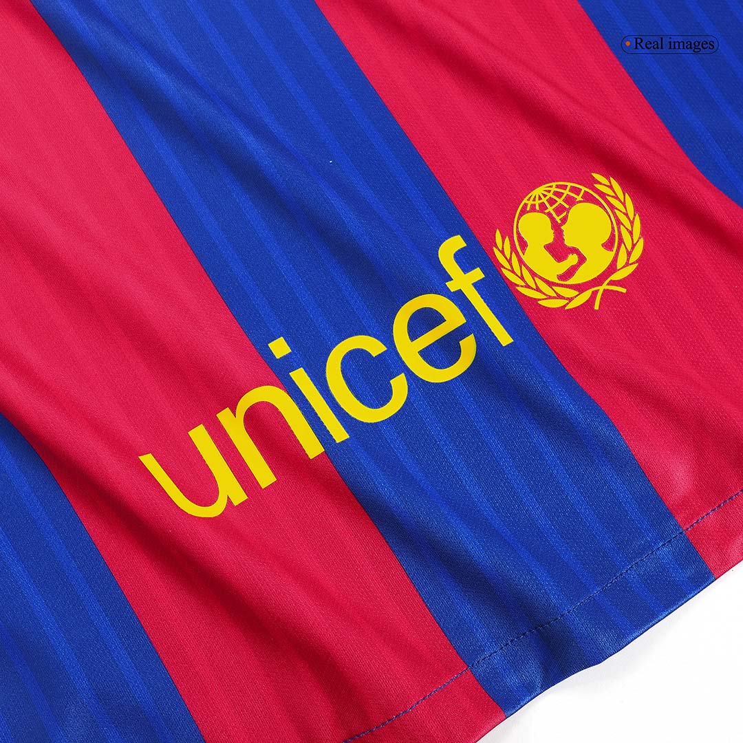 Retro MESSI #10 2016/17 Mens Barcelona Home Jersey