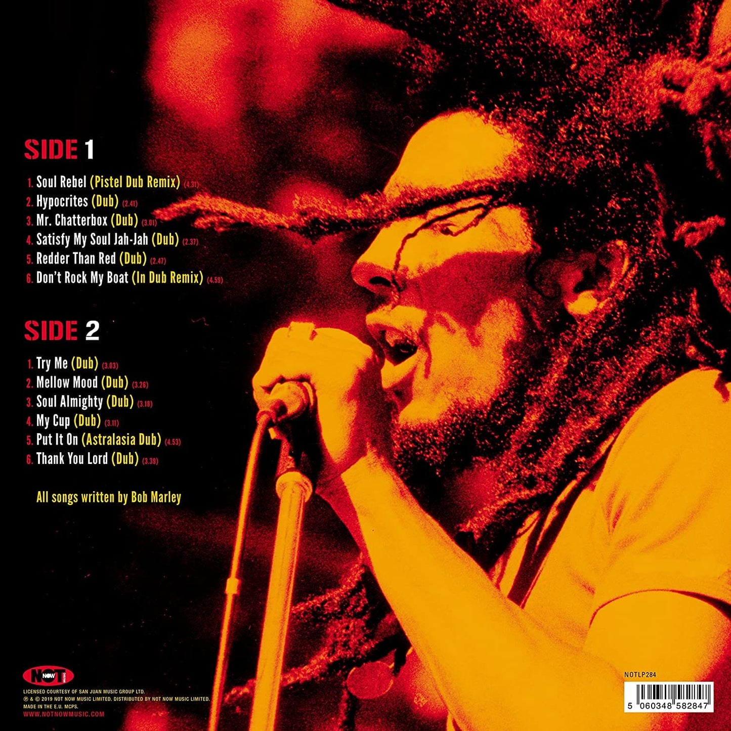 BOB MARLEY - IN DUB [VINYL]