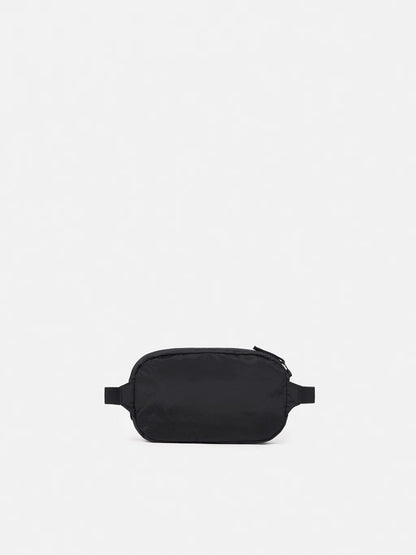 Stone Island Coated Nylon Metal Belt Bag in Black