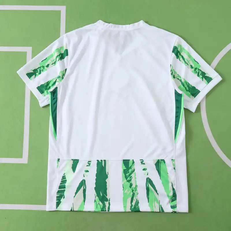 JCF Concept White and Green Jersey Inspired by Nigeria Culture