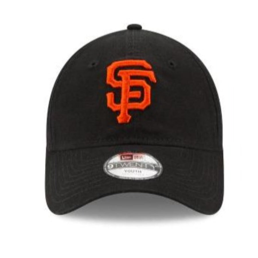 New Era Youth San Francisco Giants New Era Core Classic Replica 9TWENTY- Black