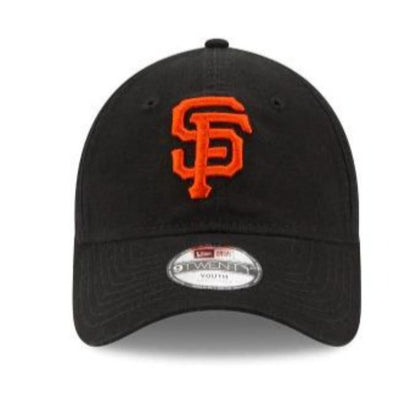 New Era Youth San Francisco Giants New Era Core Classic Replica 9TWENTY- Black
