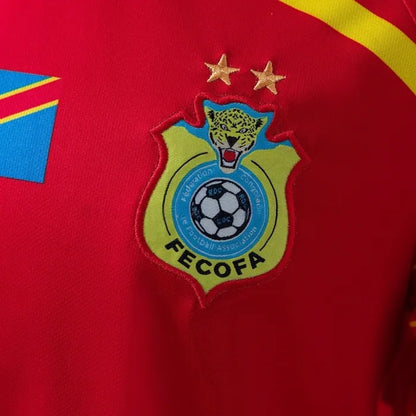 Congo Red Jersey 2026 World Cup Football Kit Soccer Shirt