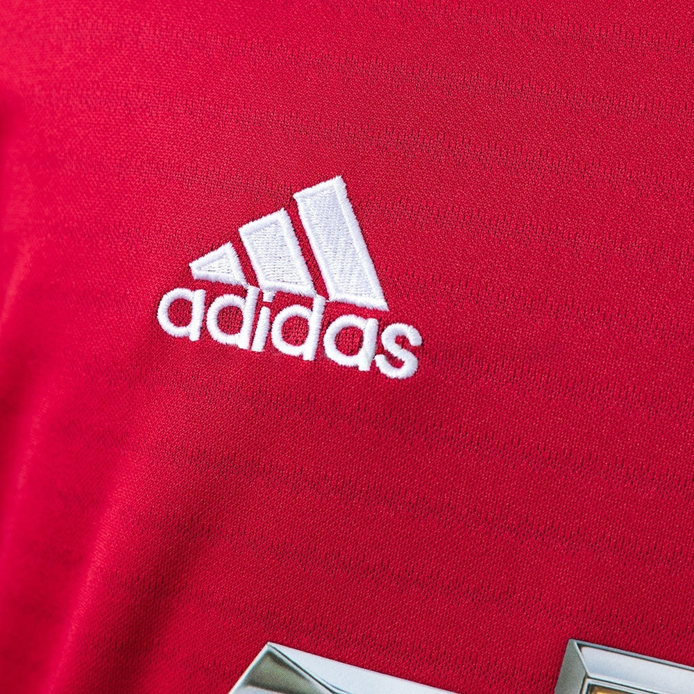 Manchester United Home Jersey 2018/19 Retro Long Sleeves Football Kit Soccer Shirt