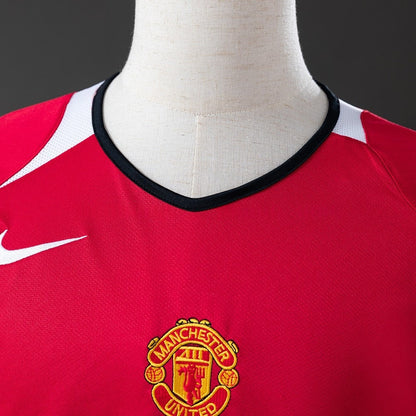 Manchester United Jersey 2004-06 Home Retro Football Kit