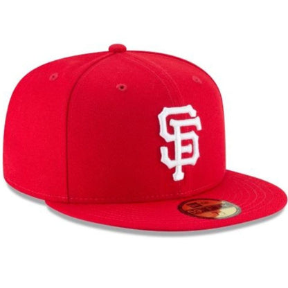 SAN FRANCISCO GIANTS 59FIFTY FITTED HAT- Scarlet