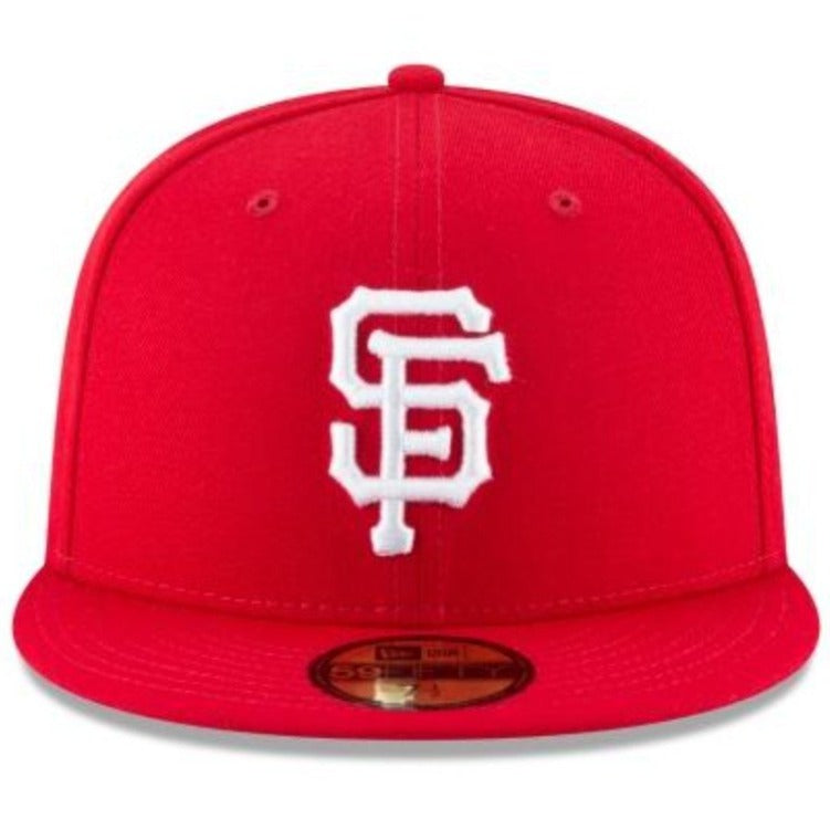 SAN FRANCISCO GIANTS 59FIFTY FITTED HAT- Scarlet