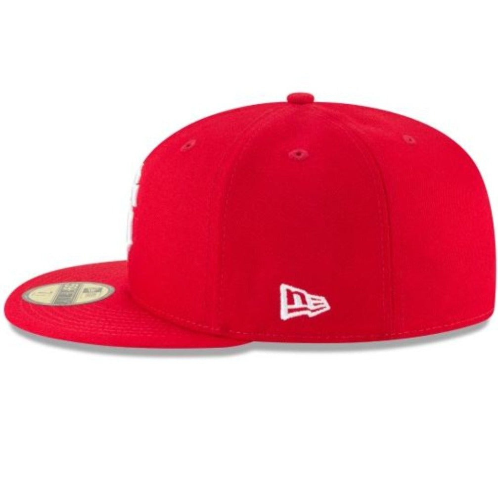 SAN FRANCISCO GIANTS 59FIFTY FITTED HAT- Scarlet