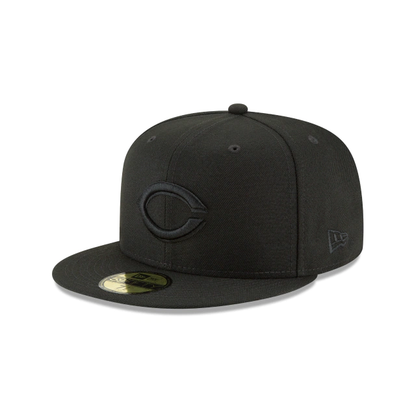 Cincinnati Reds NEW ERA BASIC 59FIFTY FITTED-BLACK/BLACK