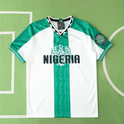 JCF Concept Green and White Jersey Inspired by Nigeria Culture
